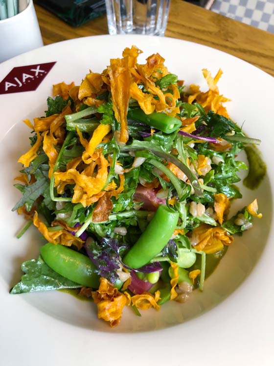 farro & spring vegetable salad at The Little Nell in Aspen, Colorado | MarlaMeridith.com