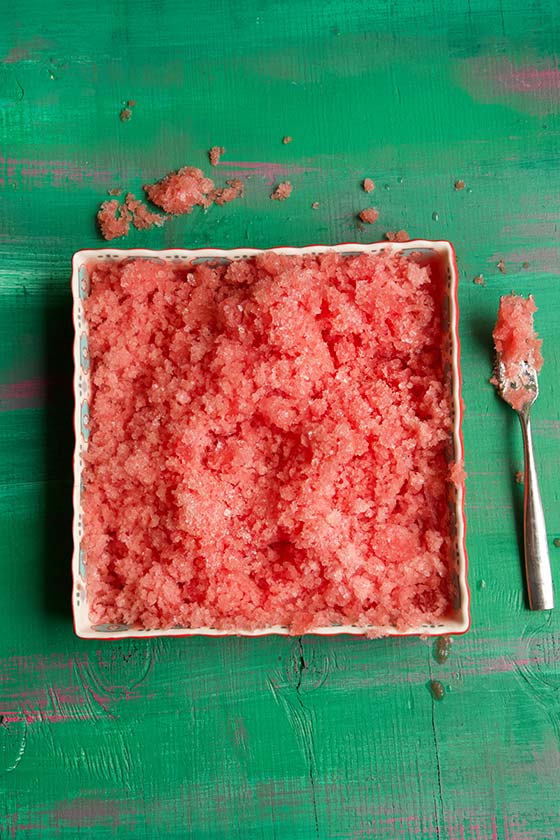 If you love shaved ice then this quick and easy fruity Watermelon Granita will definitely be your jam. Simple to prepare and great for steamy summer days! MarlaMeridith.com