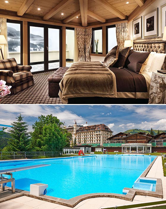 Gstaad Palace: Gstaad, Switzerland: Bucket List Luxury Mountain Hotels on marlameridith.com 
