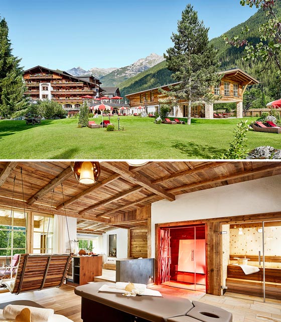 Jagdhof Spa-Hotel in Tyrol, Austria. Bucket List Luxury Mountain Hotels on marlameridith.com 