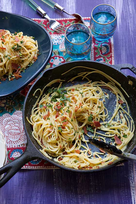 Cook up this easy and delicious Creamy Spaghetti Carbonara recipe for family dinners and entertaining. Ready in just 20 minutes! newmm2019.wpengine.com