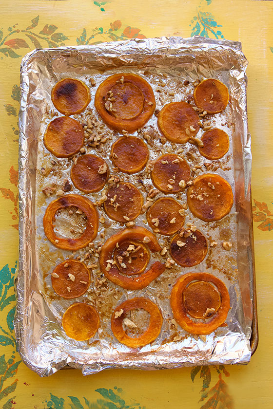 You will love this Roasted Butternut Squash with Butter, Brown Sugar and Cinnamon recipe for the holidays! Enjoy as a side dish or add to a salad or grain for a main course. MarlaMeridith.com