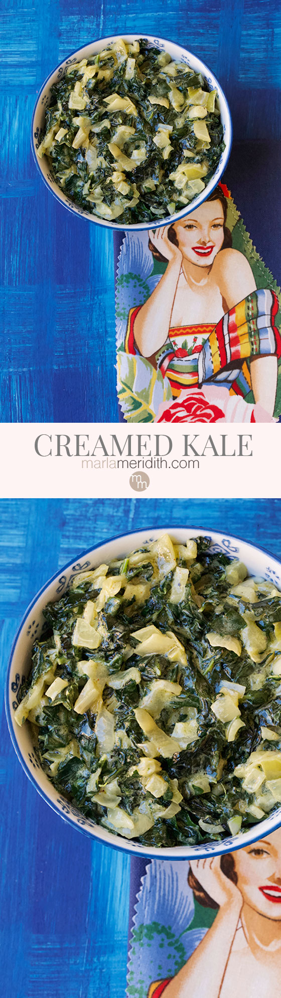 Instead of spinach try this Creamed Kale recipe, the most delicious holiday side dish! You can easily double or triple this recipe to feed a crowd.