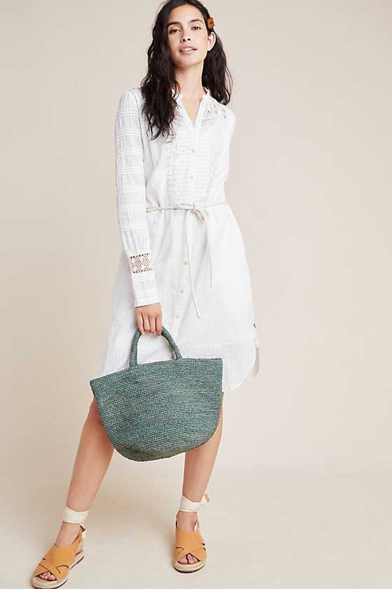 Shop the post: The Perfect White Summer Peasant Dress ✮ MarlaMeridith.com