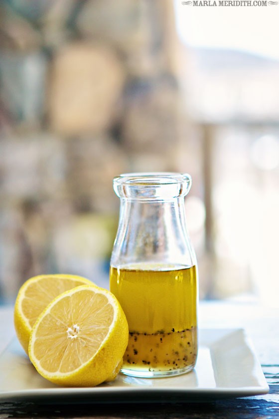 Lemon Honey Salad Dressing | MarlaMeridith.com
