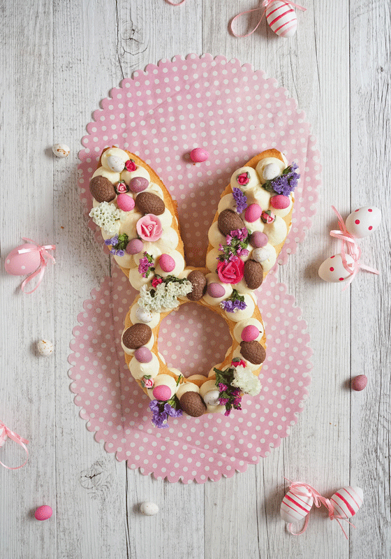 Easter Bunny Cream Tart - Love Swah