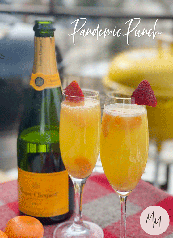 Pandemic Punch Champagne Cocktail Recipe