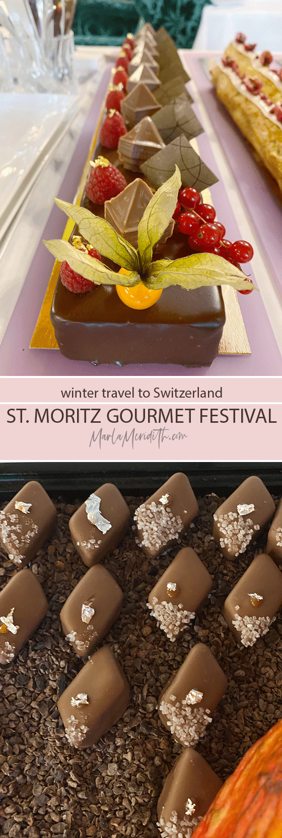Add to your bucket list! The St. Moritz Gourmet Food Festival
