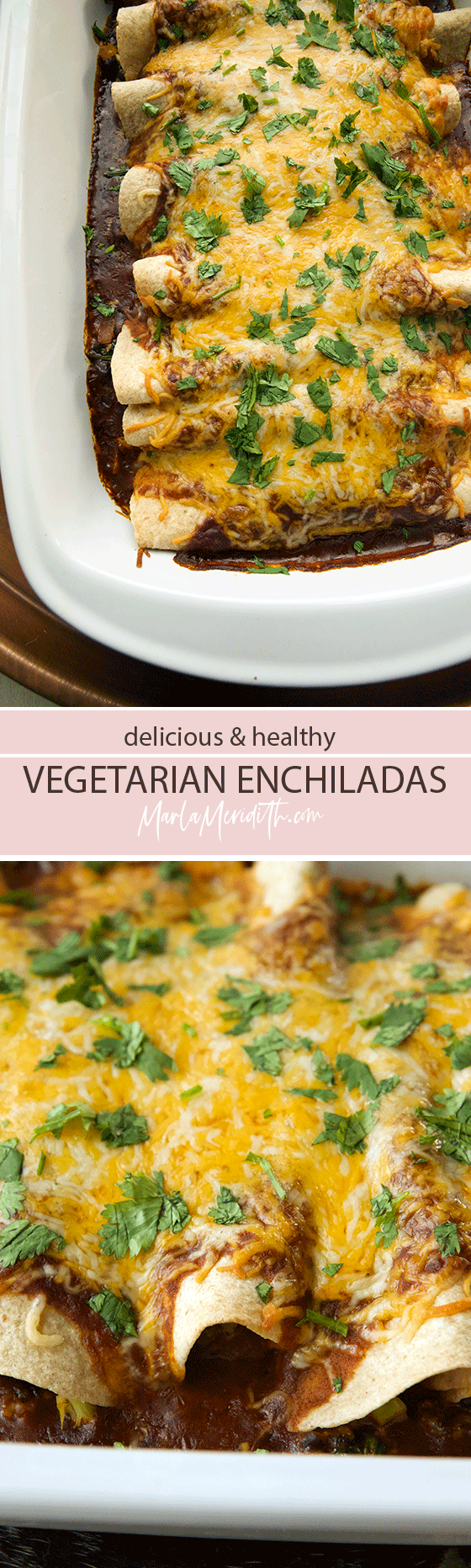 The BEST Vegetarian Enchiladas recipe