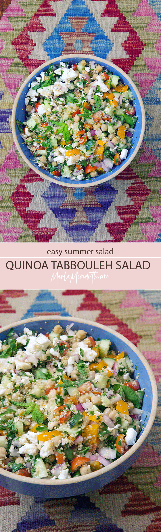 Quinoa Tabbouleh Salad recipe