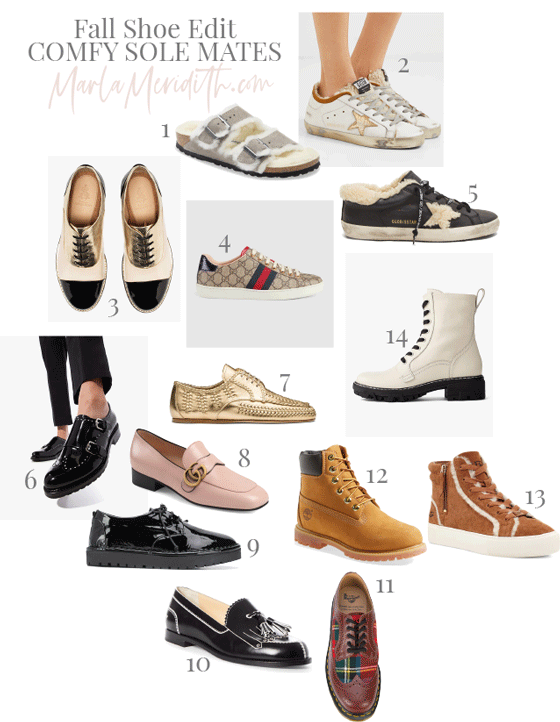 Fall Shoe Edit: Shop our favorites here. - Marla Meridith