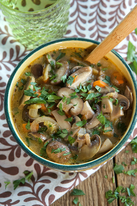 Vegan Mushroom Soup recipe