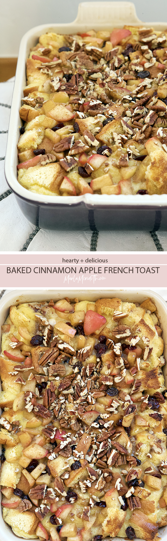 Baked Apple Cinnamon French Toast recipe