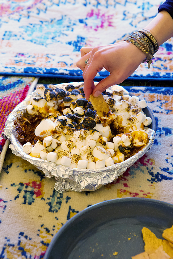 The ULTIMATE Campfire Skillet S'mores Dip Recipe