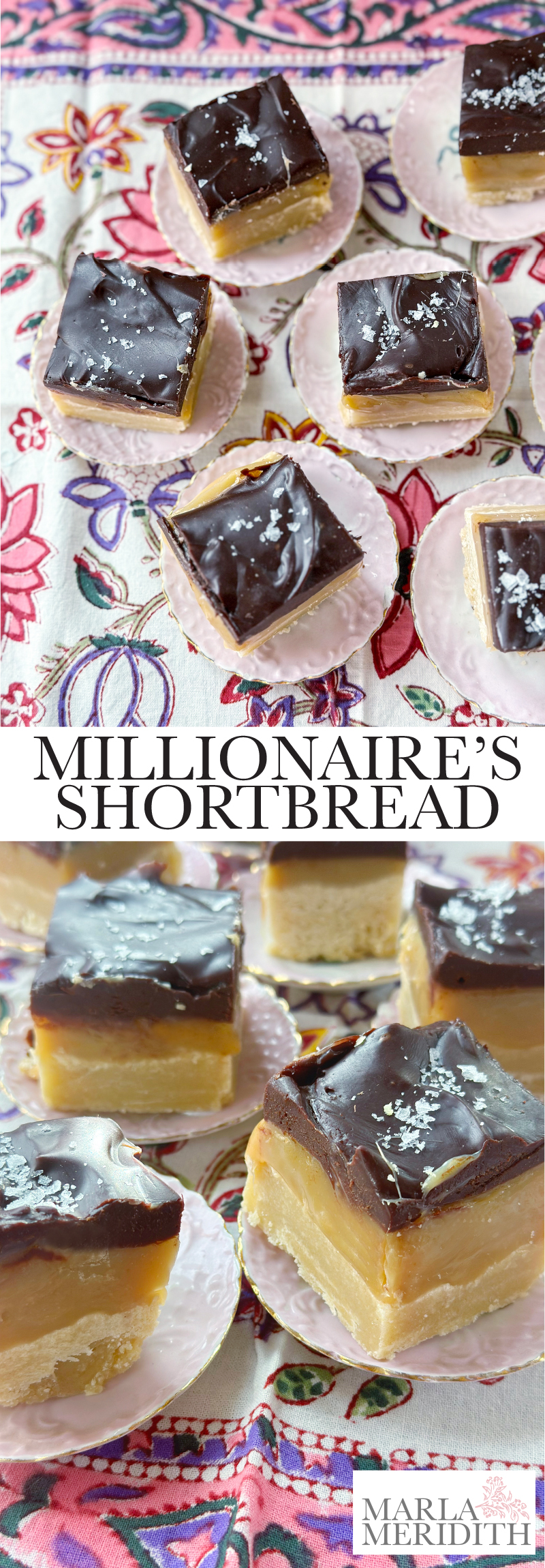 Millionaires Shortbread recipe by Marla Meridith